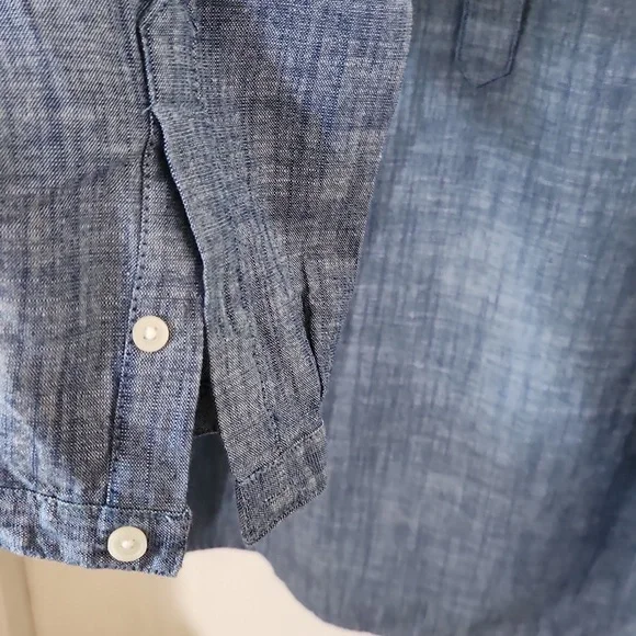 Tommy Hilfiger Blue Long Sleeve Shir sz XL - Picture 7 of 11